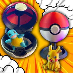 Pokeball with Pokémon Figure