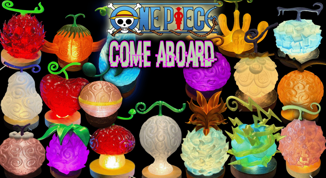 One Piece Devil Fruit resin models – anime replica collectibles