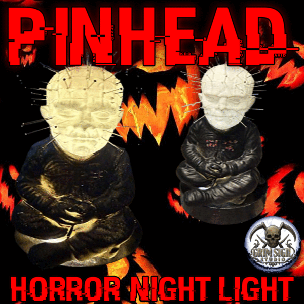 Pinhead Horror Light – Inspired by Hellraiser - Nerdreon LLC