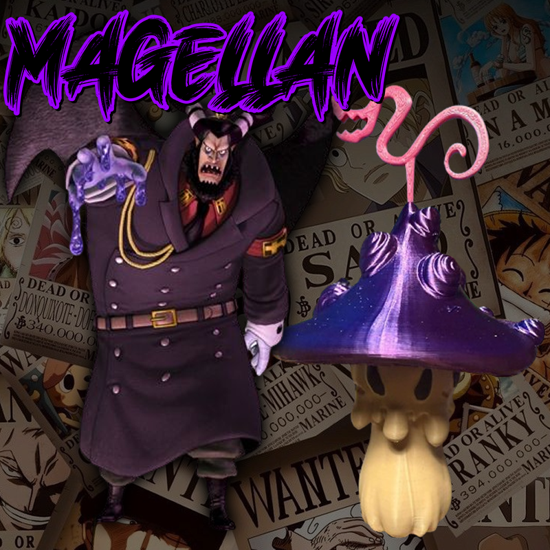 ☠️ Doku Doku no Mi – Venom-Venom Fruit Display Replica