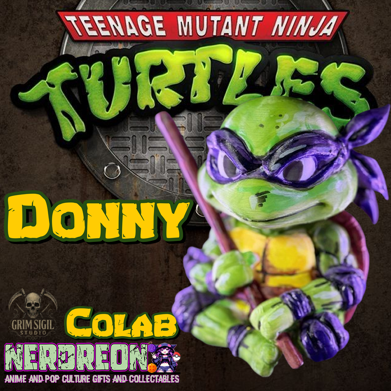 🧠 Teenage Mutant Ninja Turtle Donatello Display Figure