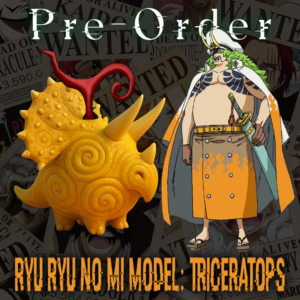 Ryu Ryu no Mi, Model: Triceratops Devil Fruit – Sasaki | One Piece