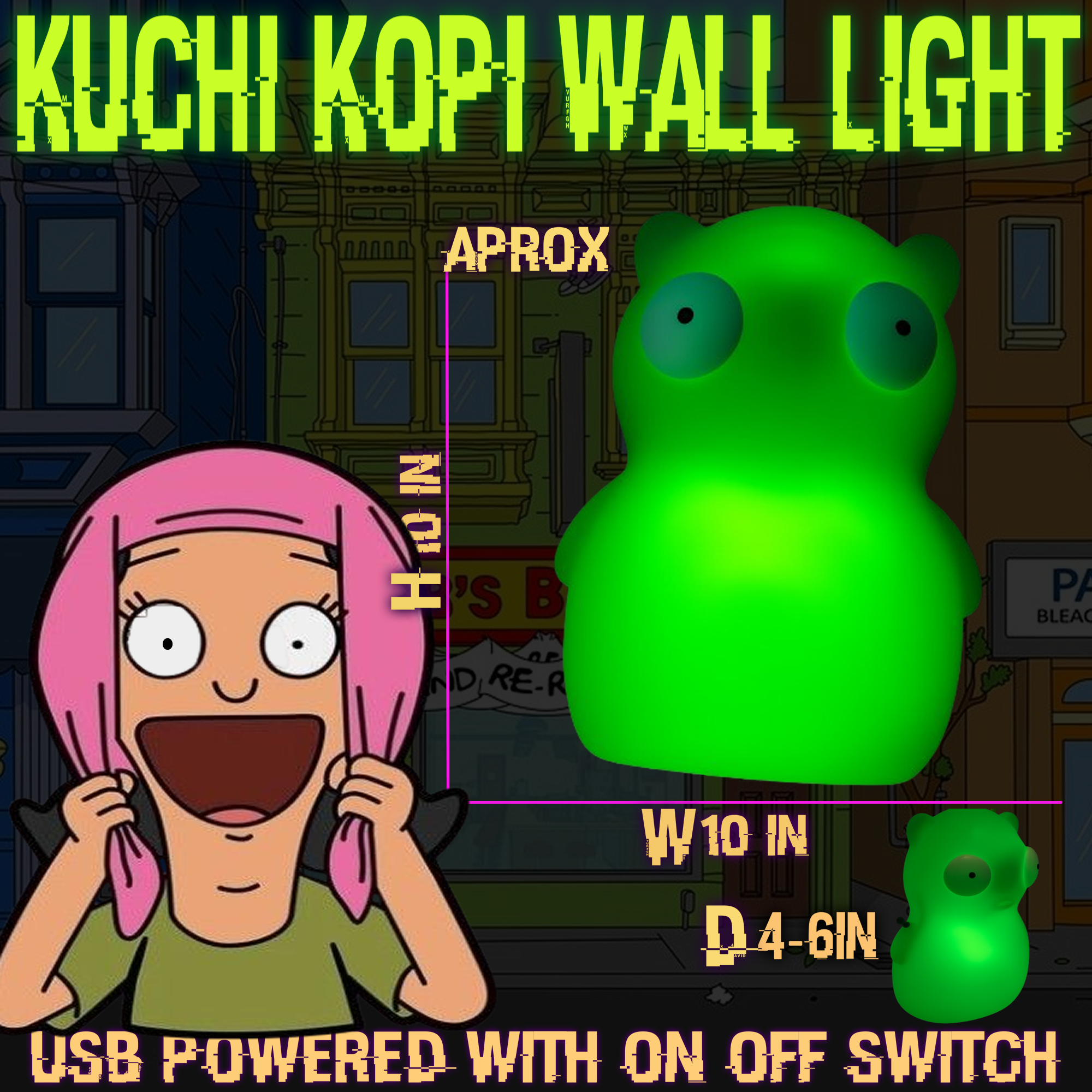 Kuchi Kopi LED Wall Light