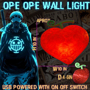 Ope Ope Devil Fruit LED Wall Light