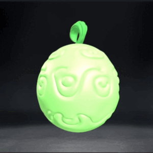 Panda Shark Devil Fruit Model – Anime Inspired Collectible Display