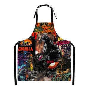 Godzilla Cooks Apron